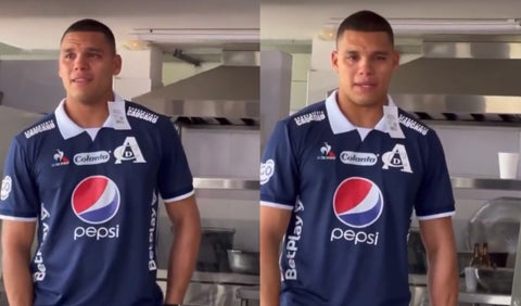 Joel Graterol se despide de sus compañeros del América de Cali