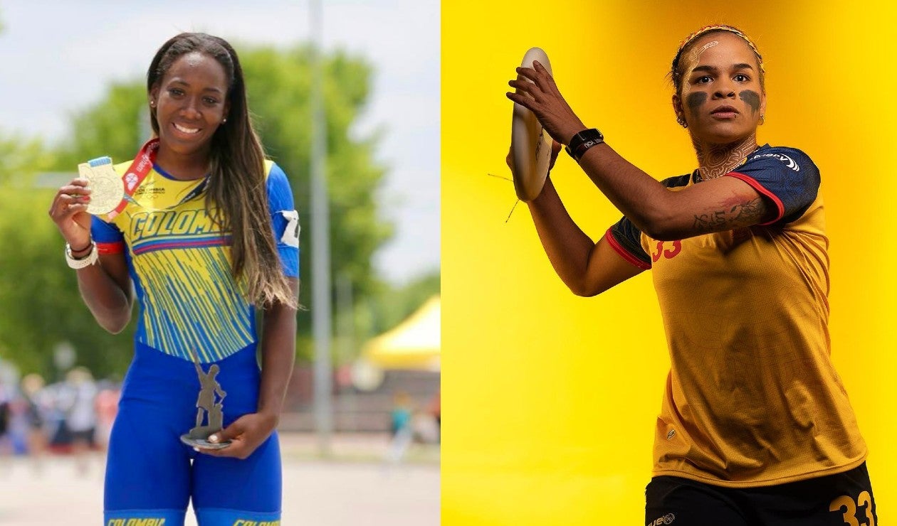 Johana Viveros y Valeria Cárdenas