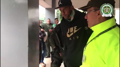 El exfutbolista John Viáfara fue capturado en Jamundí (Valle del Cauca). Está pedido en extradición por EE.UU.