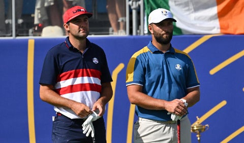 Jon Rahm y Ryan Palmer