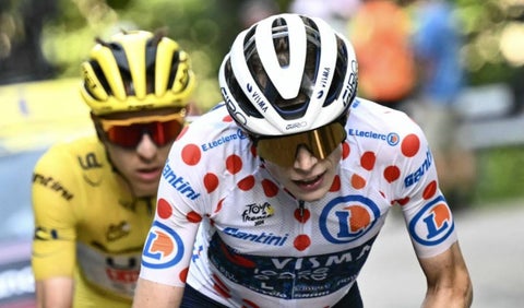 Jonas Vingegaard en el Tour de Francia 2024