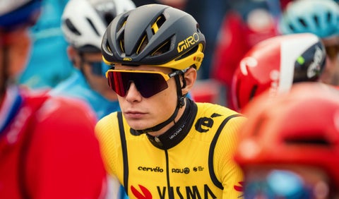 Jonas Vingegaard con el Visma