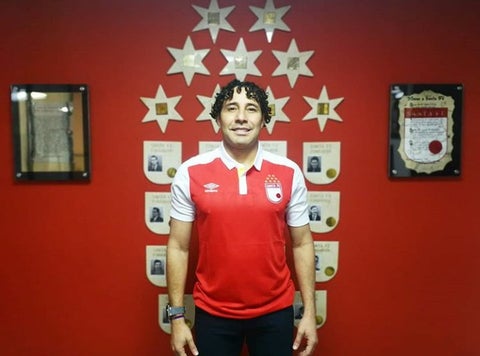 Jorge Bolaño, entrenador de divisiones menores de Santa Fe