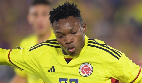 Jorge Cabezas, delantero de la Selección Colombia sub 20