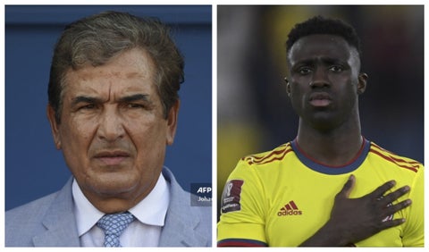 Jorge Luis Pinto y Davinson Sánchez