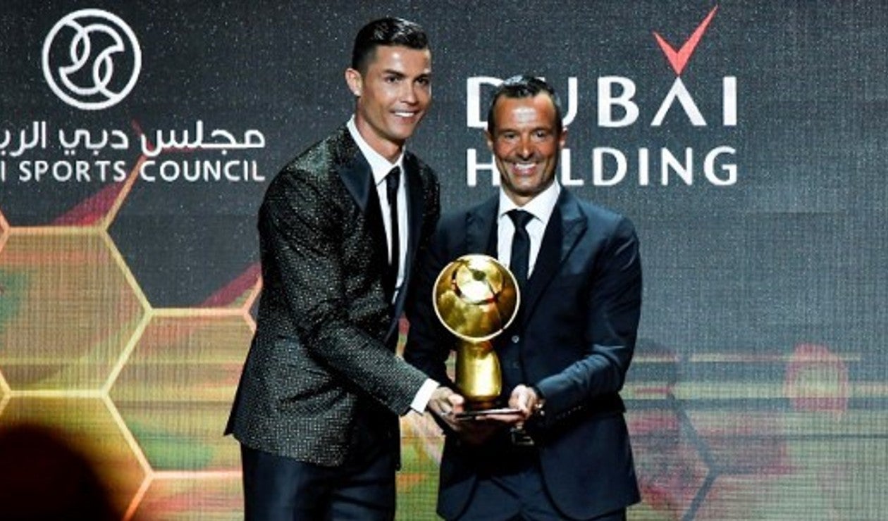 Jorge Mendes y Cristiano Ronaldo