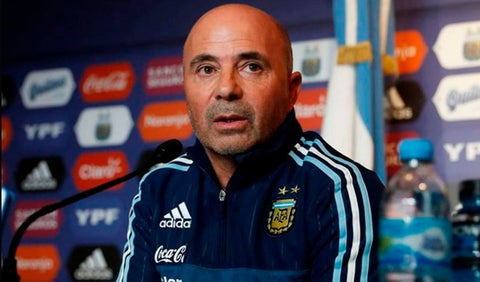Jorge Sampaoli, técnico de Argentina