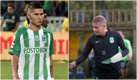 Jorman Campuzano y Paulo Autuori