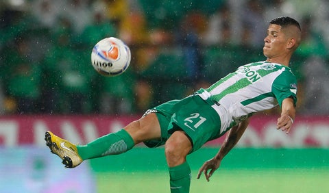 Jorman Campuzano, jugador de Atlético Nacional