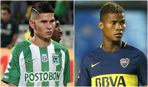 Jorman Campuzano y Wilmar Barrios