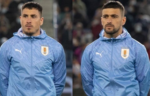 José María Giménez y Giorgian De Arrascaeta