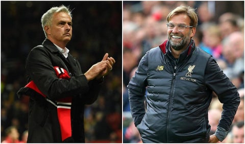 Jose Mourinho y Jurgen Klopp