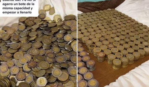 Joven ahorró monedas para ir al Mundial de Qatar 2022