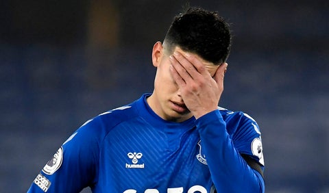 James Rodríguez, Everton