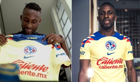 América de México hizo oficial el fichaje de Julián Quiñones