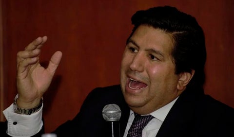 Juan Andrés Carreño, presidente de Santa Fe