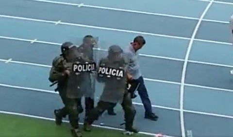 Juan Carlos Osorio, agresiones