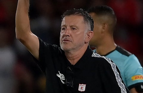 Juan Carlos Osorio durante el partido América vs Medellín