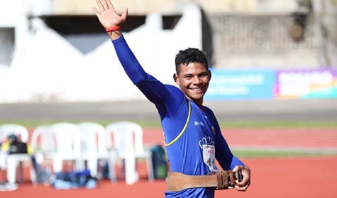 Juan David Guevara, atleta colombiano
