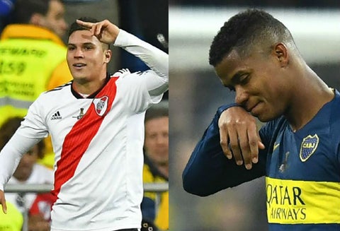 Juan Fernando Quintero y Wilmar Barrios