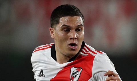 Juan Fernando Quintero en su última etapa con River Plate