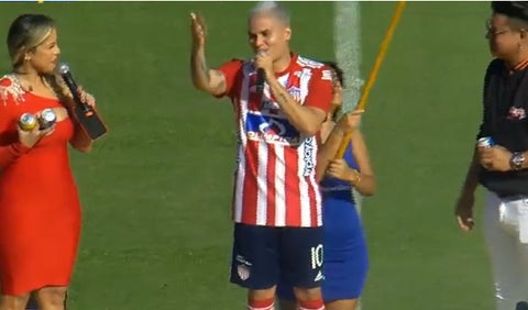 Juan Fernando Quintero presentado en el Junior