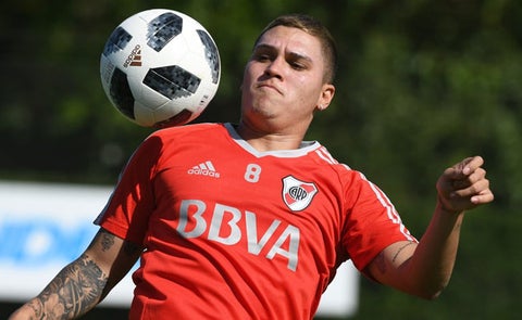 Juan Fernando Quintero, jugador de River Plate