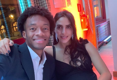 Juan Guillermo Cuadrado y Melissa Botero