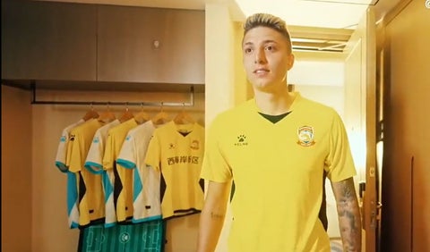 Juan Pablo Indio Ramírez fue presentado en China