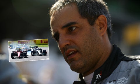 Juan Pablo Montoya, protagonista de la polémica en el Gran Premio de Monza 2022