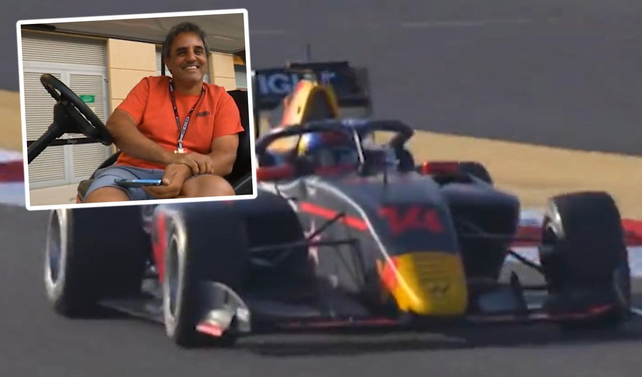 Juan Pablo Montoya y Sebastián Montoya