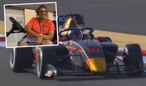 Juan Pablo Montoya y Sebastián Montoya