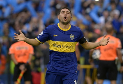Juan Román Riquelme, exjugador de Boca Juniors.