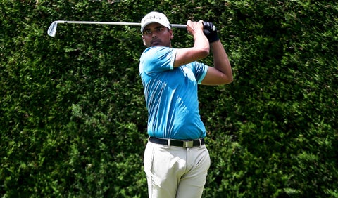 Juan Sebastián Muñoz, una de las estrellas invitadas al Web.com de Bogotá