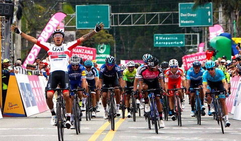 Juan Sebastián Molano, ganador de la tercera etapa del Tour Colombia 2.1