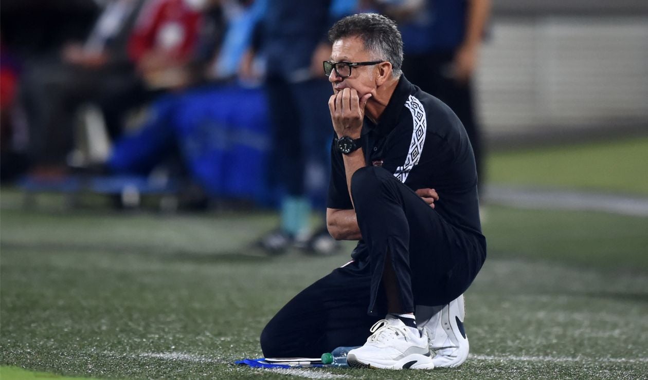 Juan Carlos Osorio inconforme en el partido de Tijuana y América