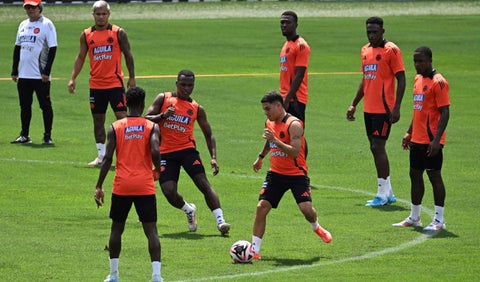Juan Fernando Quintero entrenamiento