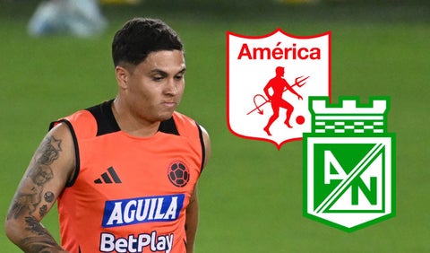 Juan Fernando Quintero con América y Nacional