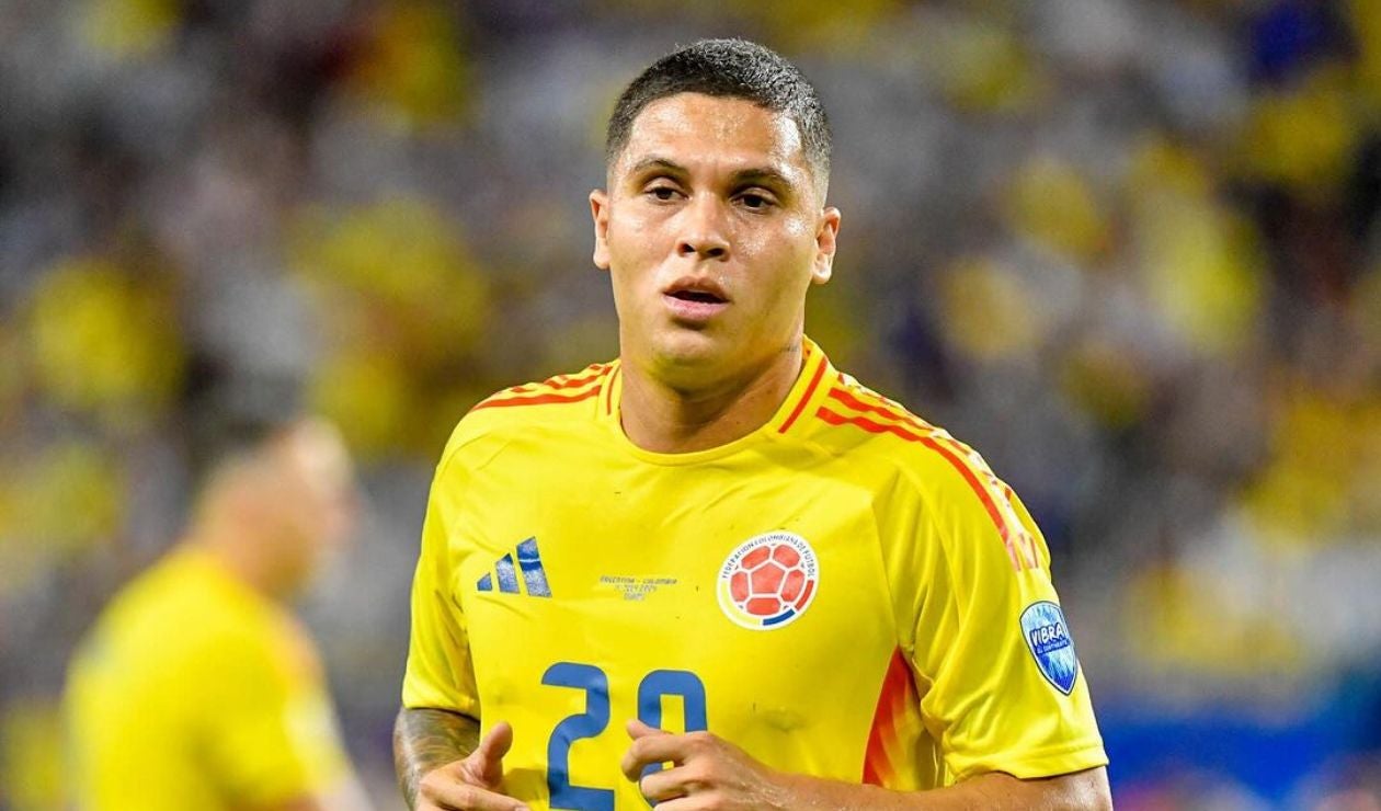 Juan Fernando Quintero con la selección Colombia