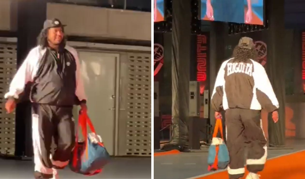 René Higuita Modelando en Colombiamoda