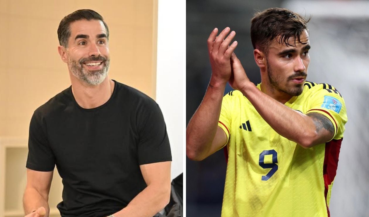 Juan Pablo y su hijo Tomás Ángel