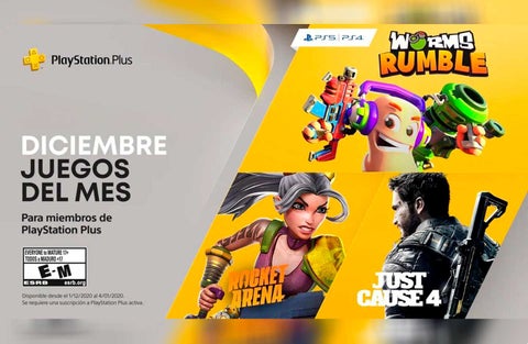 juegos PS+ diciembre