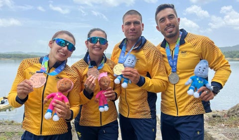 Colombia, patinaje de velocidad - Juegos Centroamericanos y del Caribe 2023