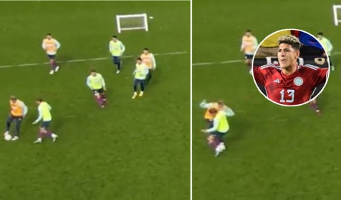 Jugada de Jorge Carrascal