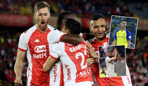 Jugadores de Santa Fe