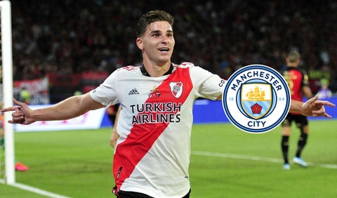 Julián Álvarez al Manchester City