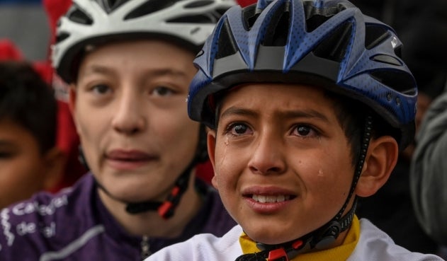 Julián Gómez, el fan No. 1 de Egan Bernal.