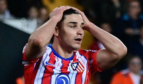 Julián Álvarez con el Atlético de Madrid