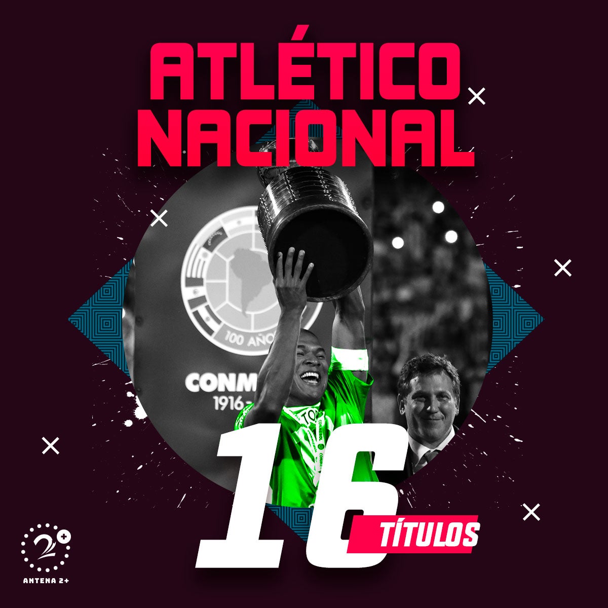 Atlético Nacional - 16 