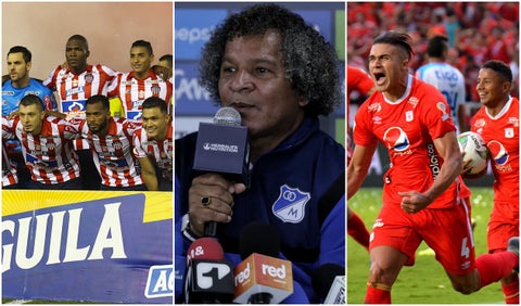 Junior, Alberto Gamero y América de Cali